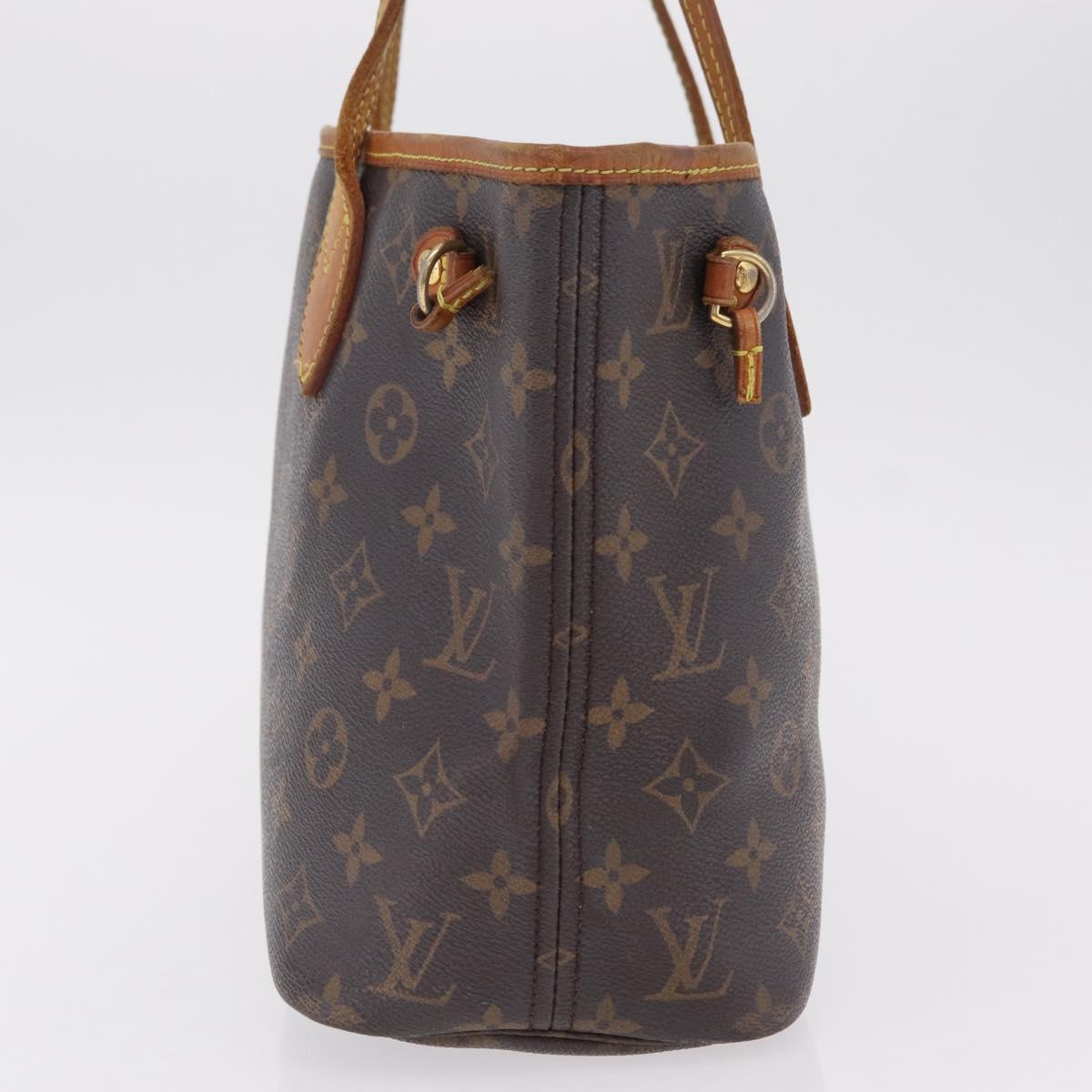 LOUIS VUITTON Monogram Neverfull PM Tote Bag M40155 LV Auth ep16504