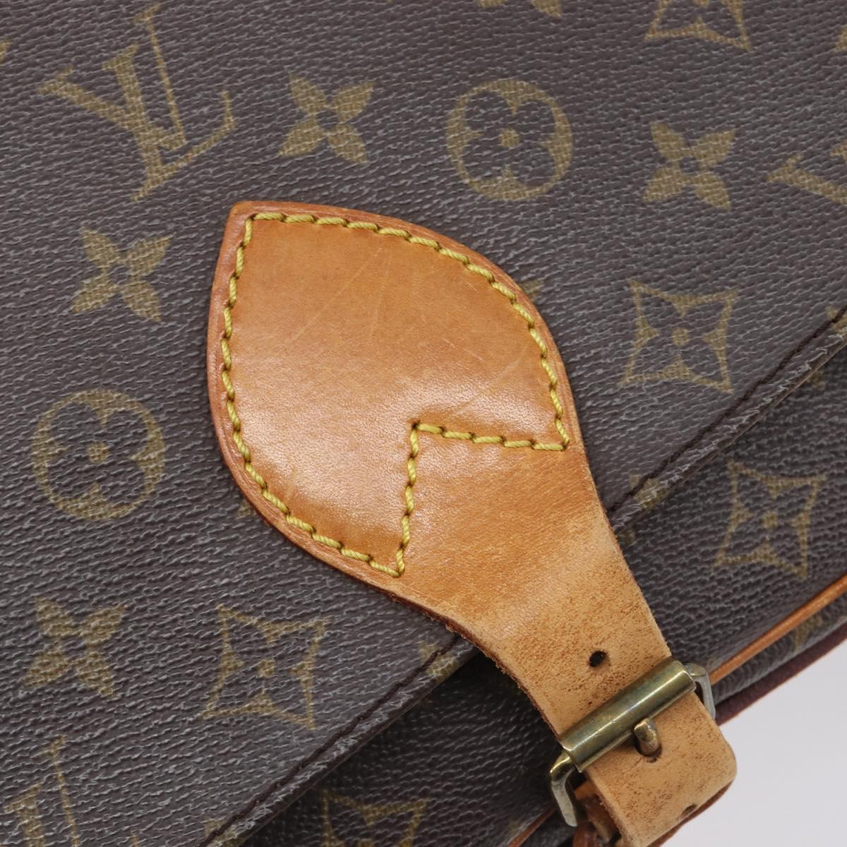 LOUIS VUITTON Monogram Cartouchiere GM Shoulder Bag M51252 LV Auth ep16505