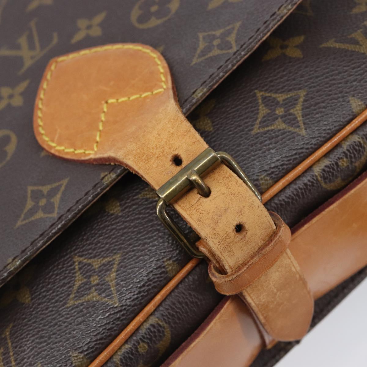 LOUIS VUITTON Monogram Cartouchiere GM Shoulder Bag M51252 LV Auth ep16505