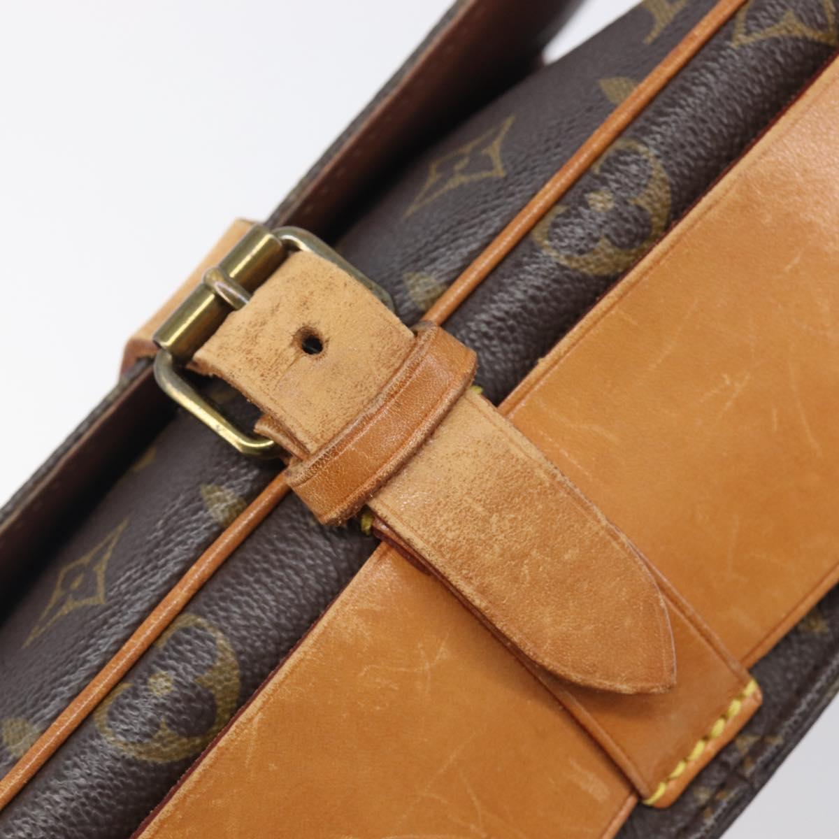 LOUIS VUITTON Monogram Cartouchiere GM Shoulder Bag M51252 LV Auth ep16505