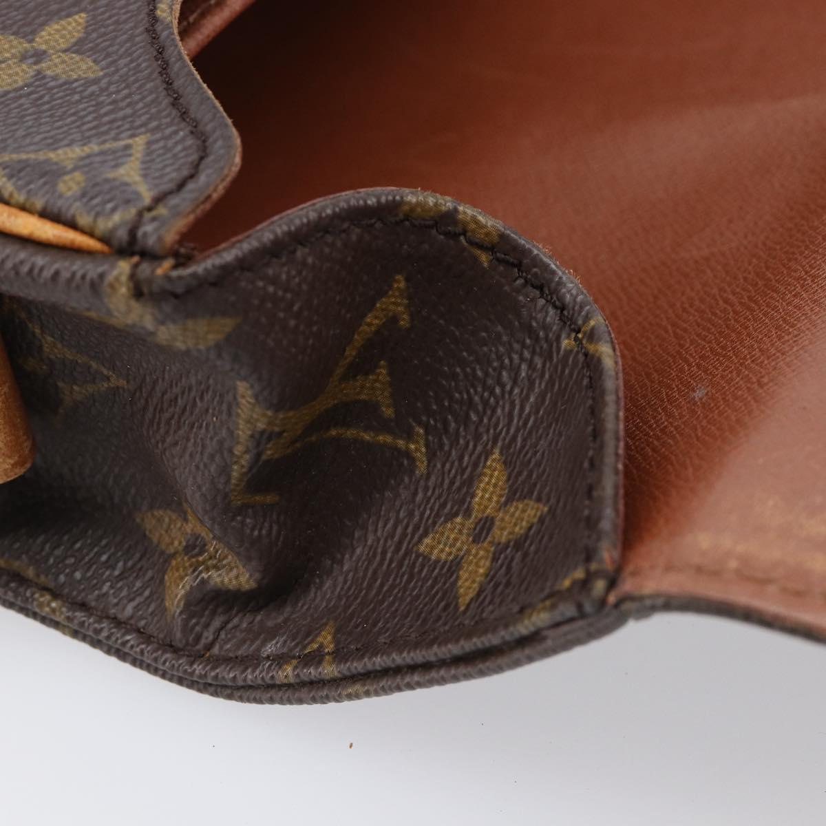 LOUIS VUITTON Monogram Cartouchiere GM Shoulder Bag M51252 LV Auth ep16505