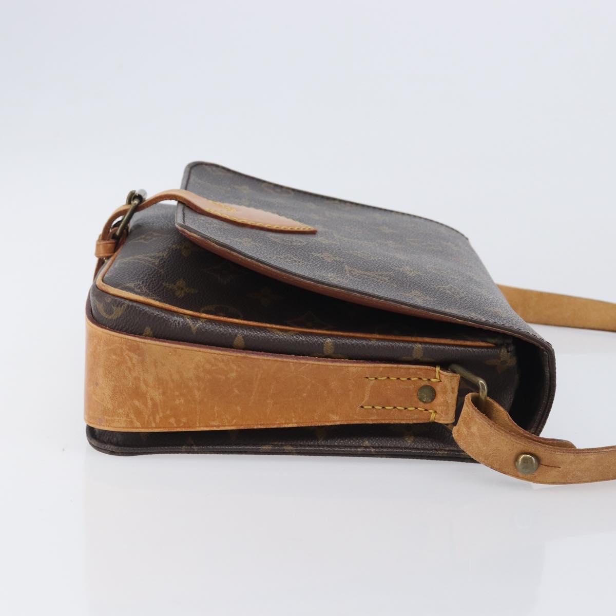 LOUIS VUITTON Monogram Cartouchiere GM Shoulder Bag M51252 LV Auth ep16505