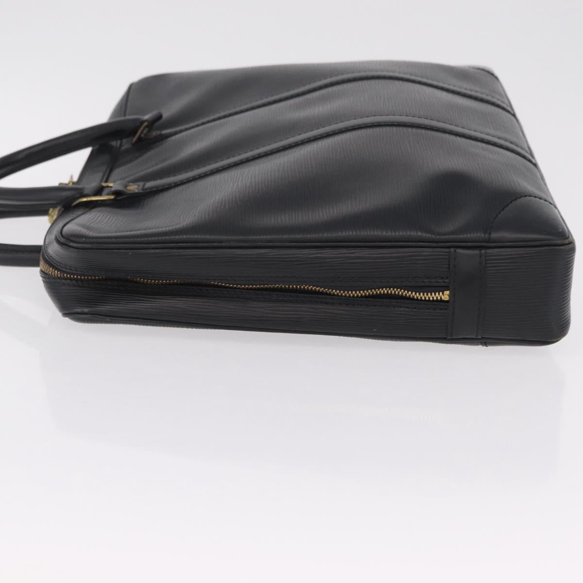LOUIS VUITTON Epi Porte Documents Voyage Bag Black M40321 LV Auth ep16509