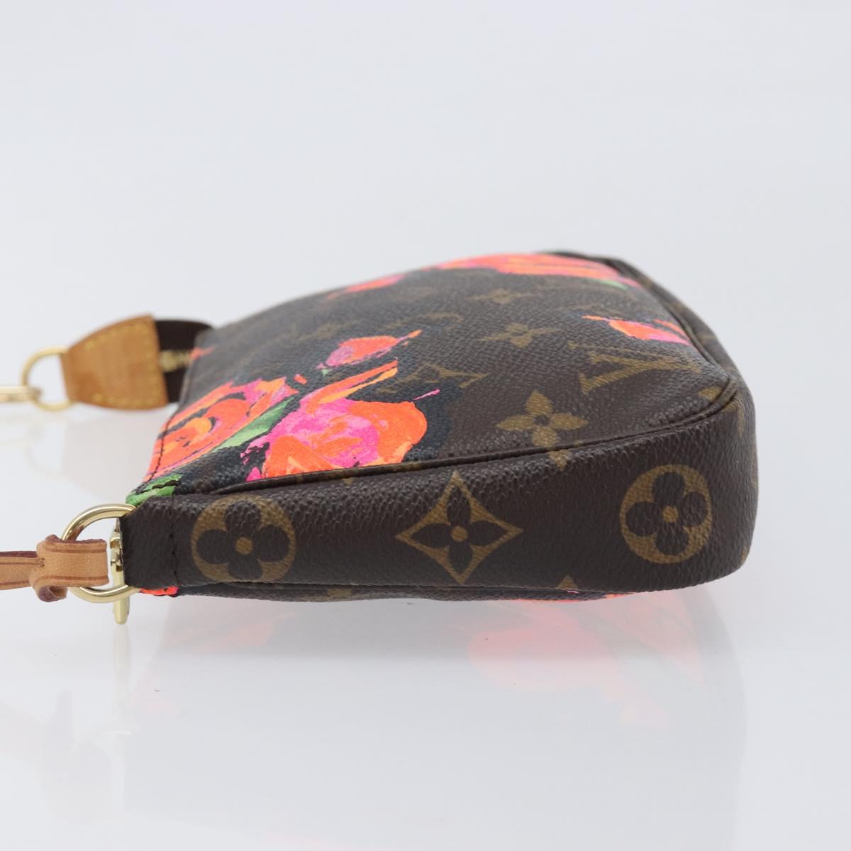 LOUIS VUITTON Monogram Rose Pochette Accessoires Pouch M48615 LV Auth ep16519V