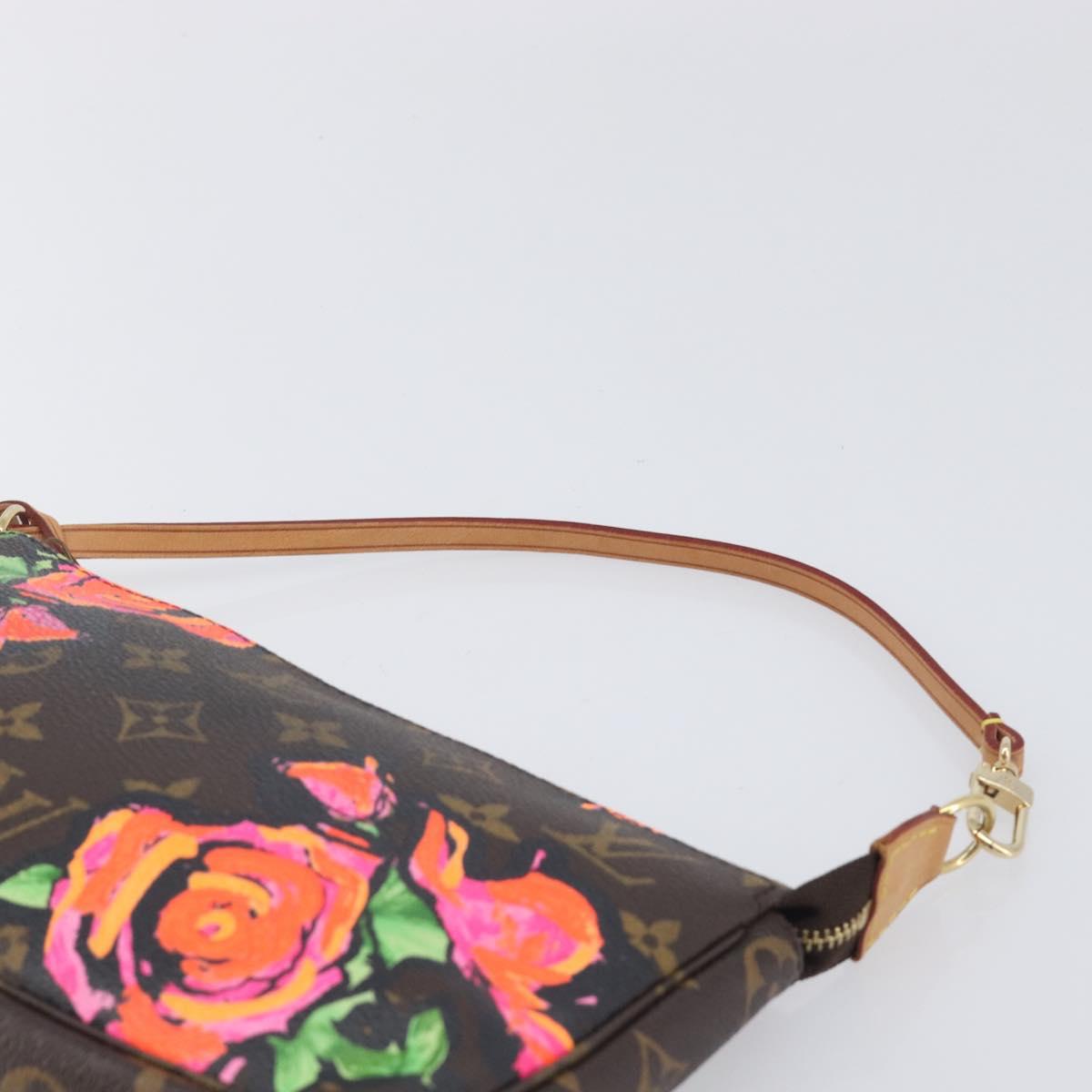 LOUIS VUITTON Monogram Rose Pochette Accessoires Pouch M48615 LV Auth ep16519V