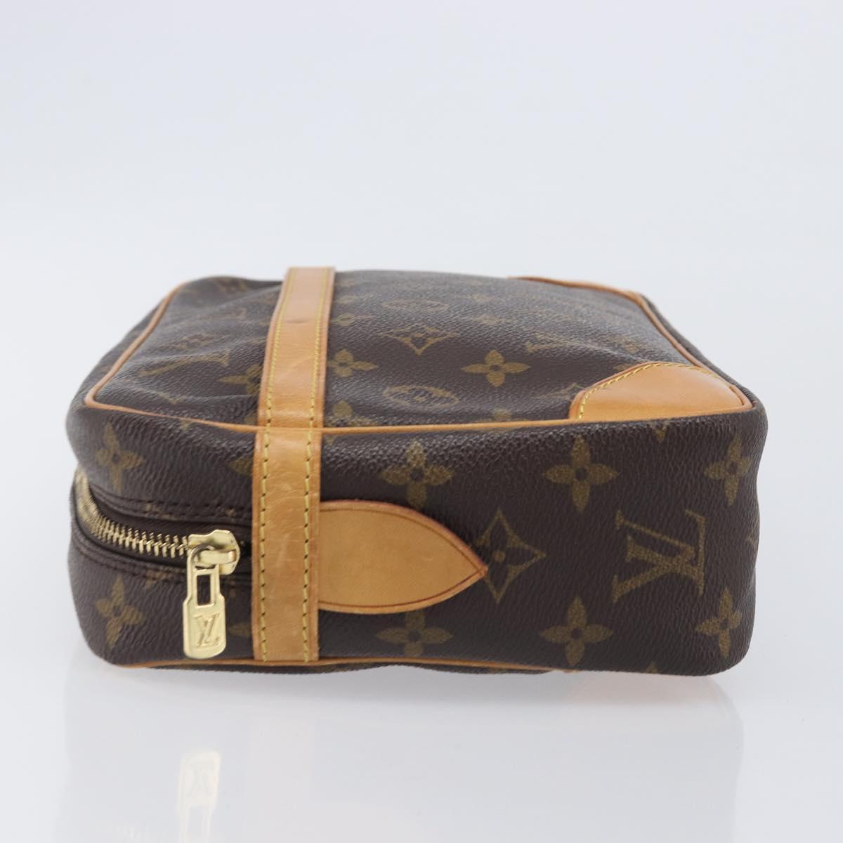 LOUIS VUITTON Monogram Compiegne 28 Clutch Bag M51845 LV Auth ep16522A