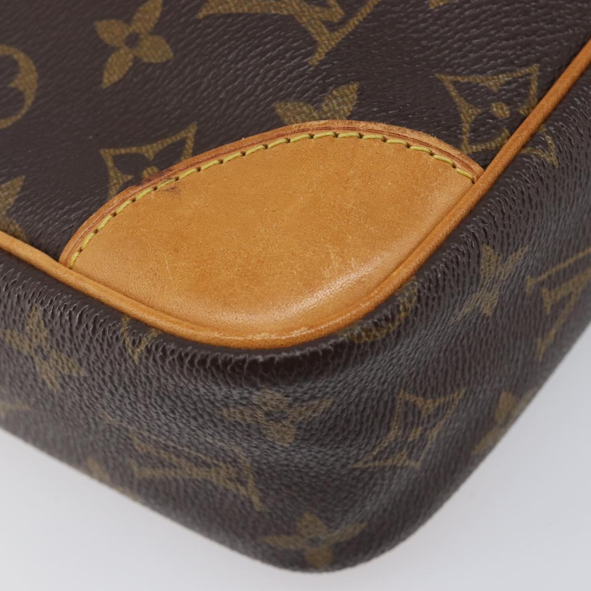 LOUIS VUITTON Monogram Compiegne 28 Clutch Bag M51845 LV Auth ep16522A