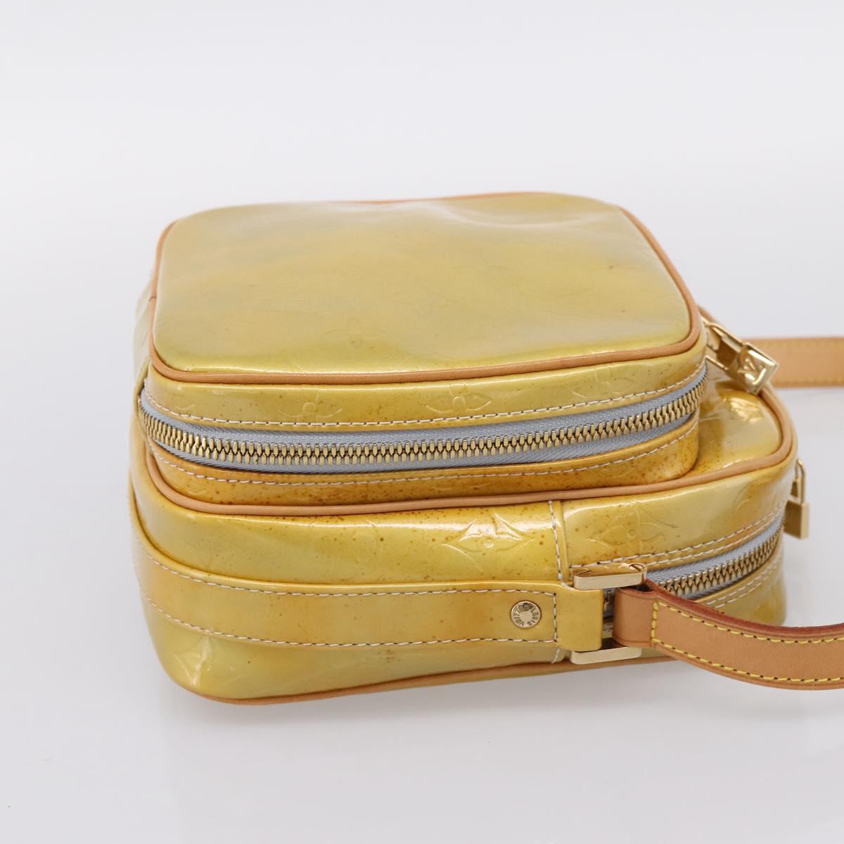 LOUIS VUITTON Monogram Vernis Wooster Shoulder Bag Gris M91036 LV Auth ep16527A