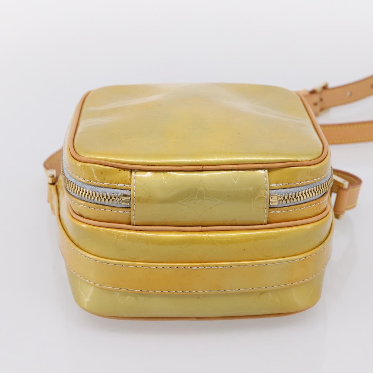 LOUIS VUITTON Monogram Vernis Wooster Shoulder Bag Gris M91036 LV Auth ep16527A