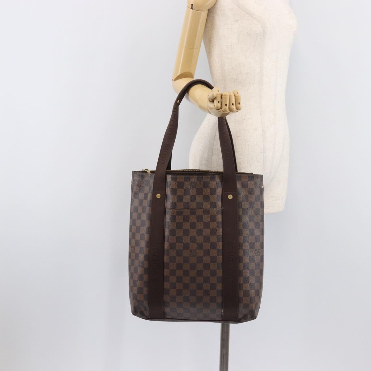 LOUIS VUITTON Damier Ebene Kababobur Tote Bag N52006 LV Auth ep16536