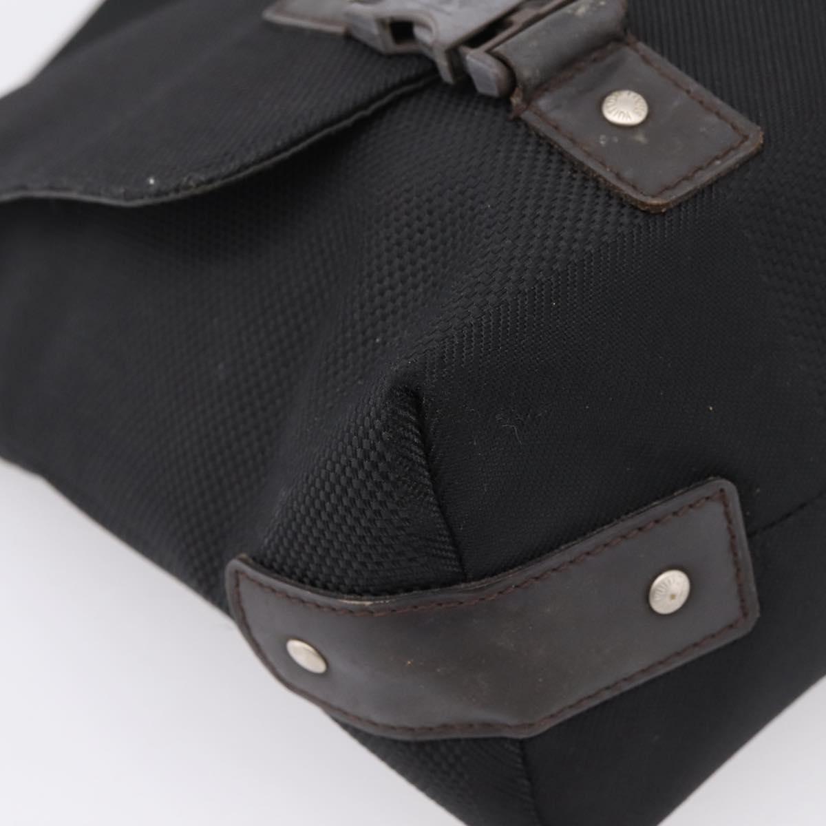 LOUIS VUITTON Damier Geant Petite Message Bag Black M93618 LV Auth ep16537