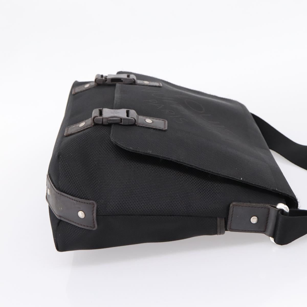 LOUIS VUITTON Damier Geant Petite Message Bag Black M93618 LV Auth ep16537