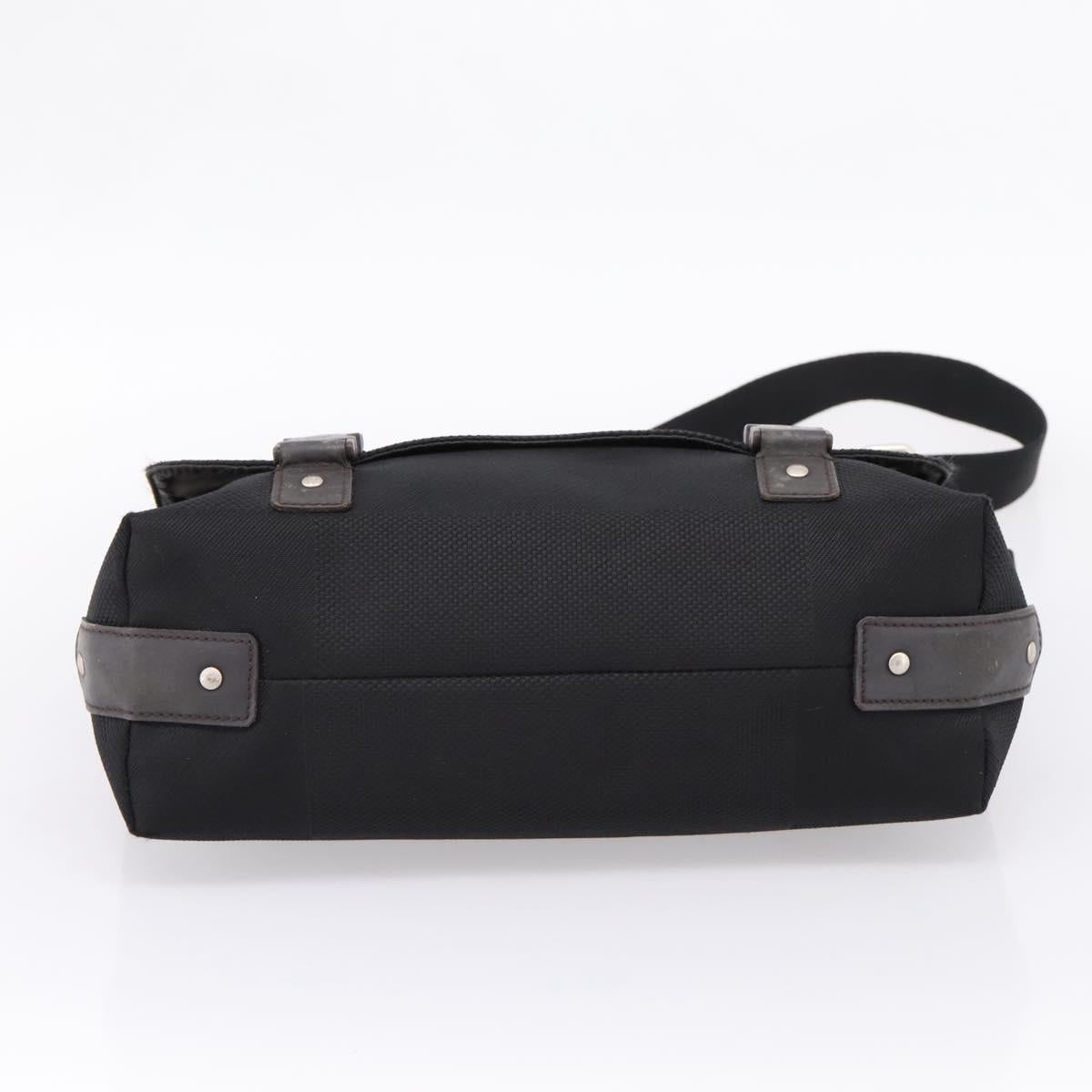 LOUIS VUITTON Damier Geant Petite Message Bag Black M93618 LV Auth ep16537