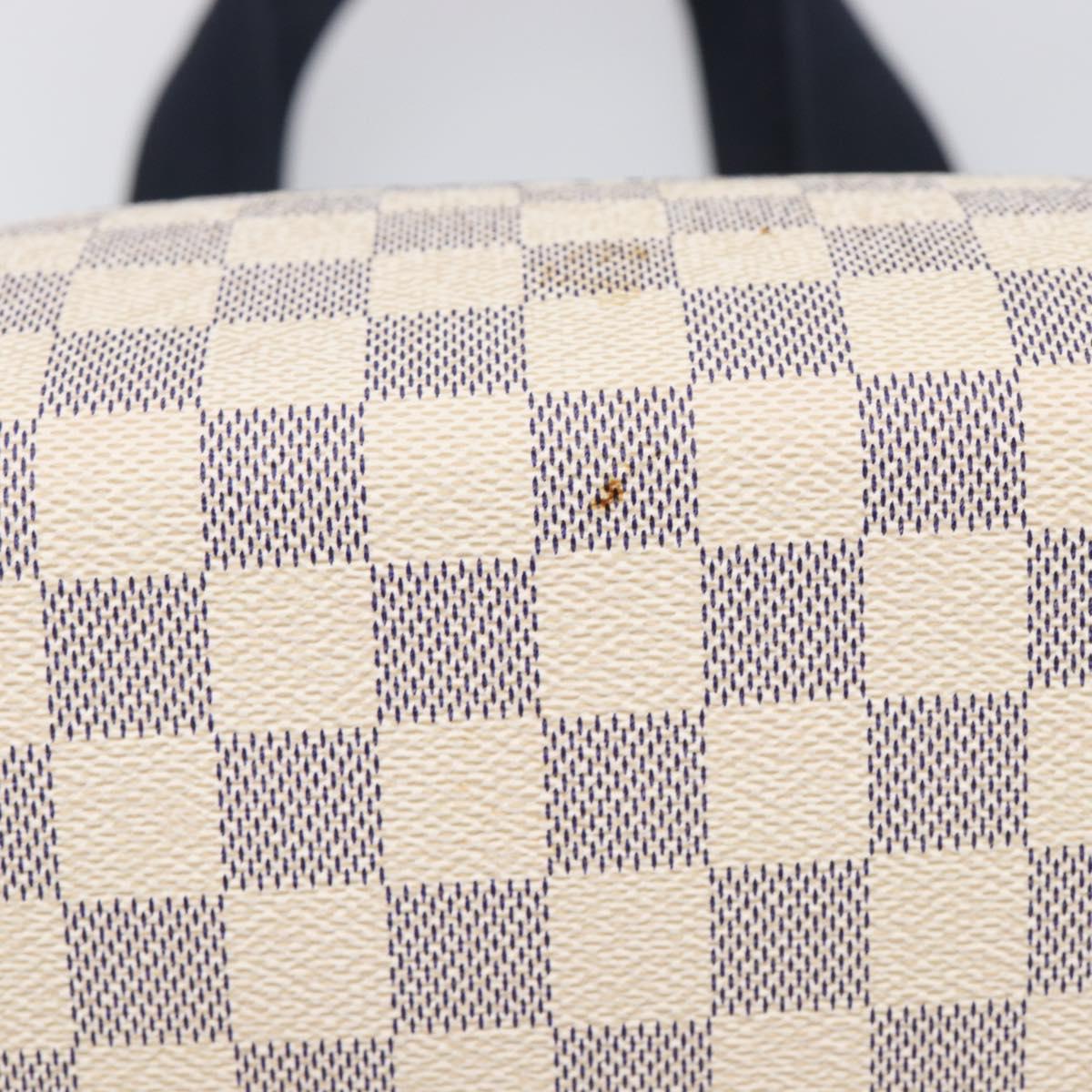 LOUIS VUITTON Damier Azur Plan Soleil Cabas PM Tote Bag N41179 LV Auth ep16538V