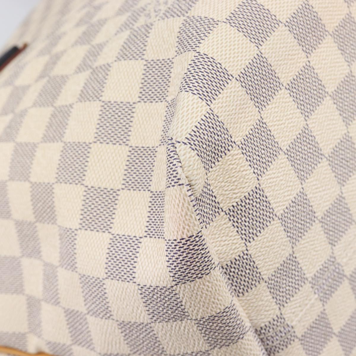 LOUIS VUITTON Damier Azur Plan Soleil Cabas PM Tote Bag N41179 LV Auth ep16538V