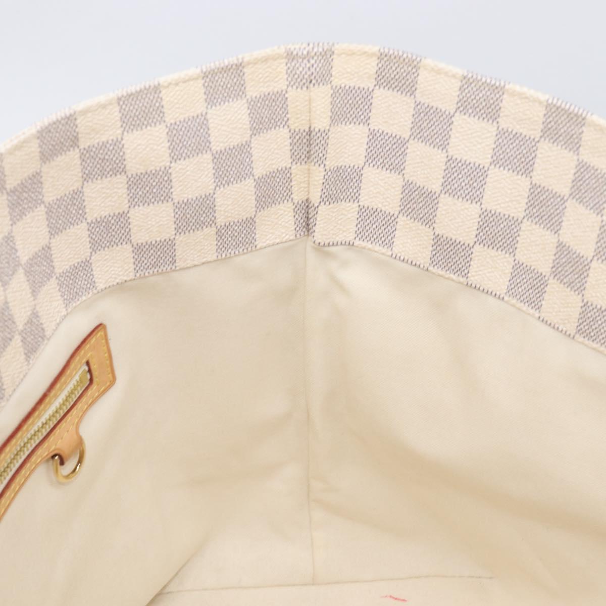 LOUIS VUITTON Damier Azur Plan Soleil Cabas PM Tote Bag N41179 LV Auth ep16538V