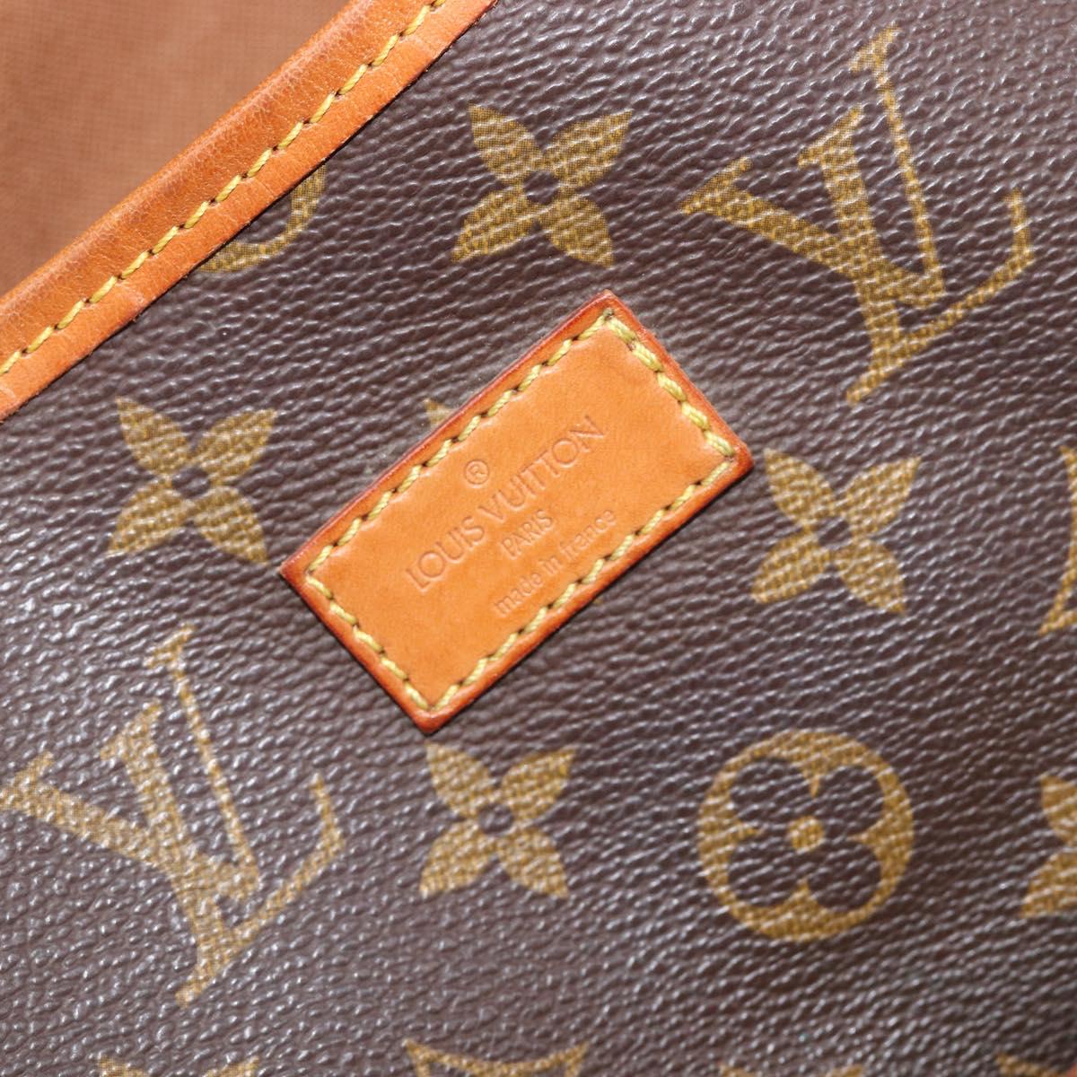 LOUIS VUITTON Monogram Saumur 35 Shoulder Bag M42254 LV Auth ep16543
