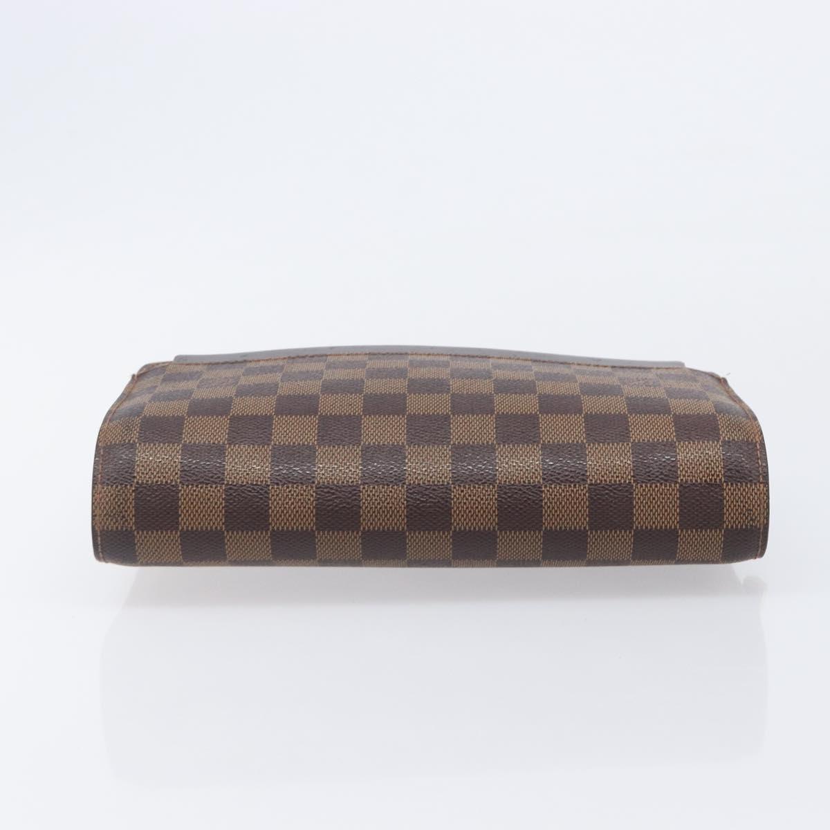 LOUIS VUITTON Damier Ebene Saint Louis Clutch Bag N51993 LV Auth ep16546
