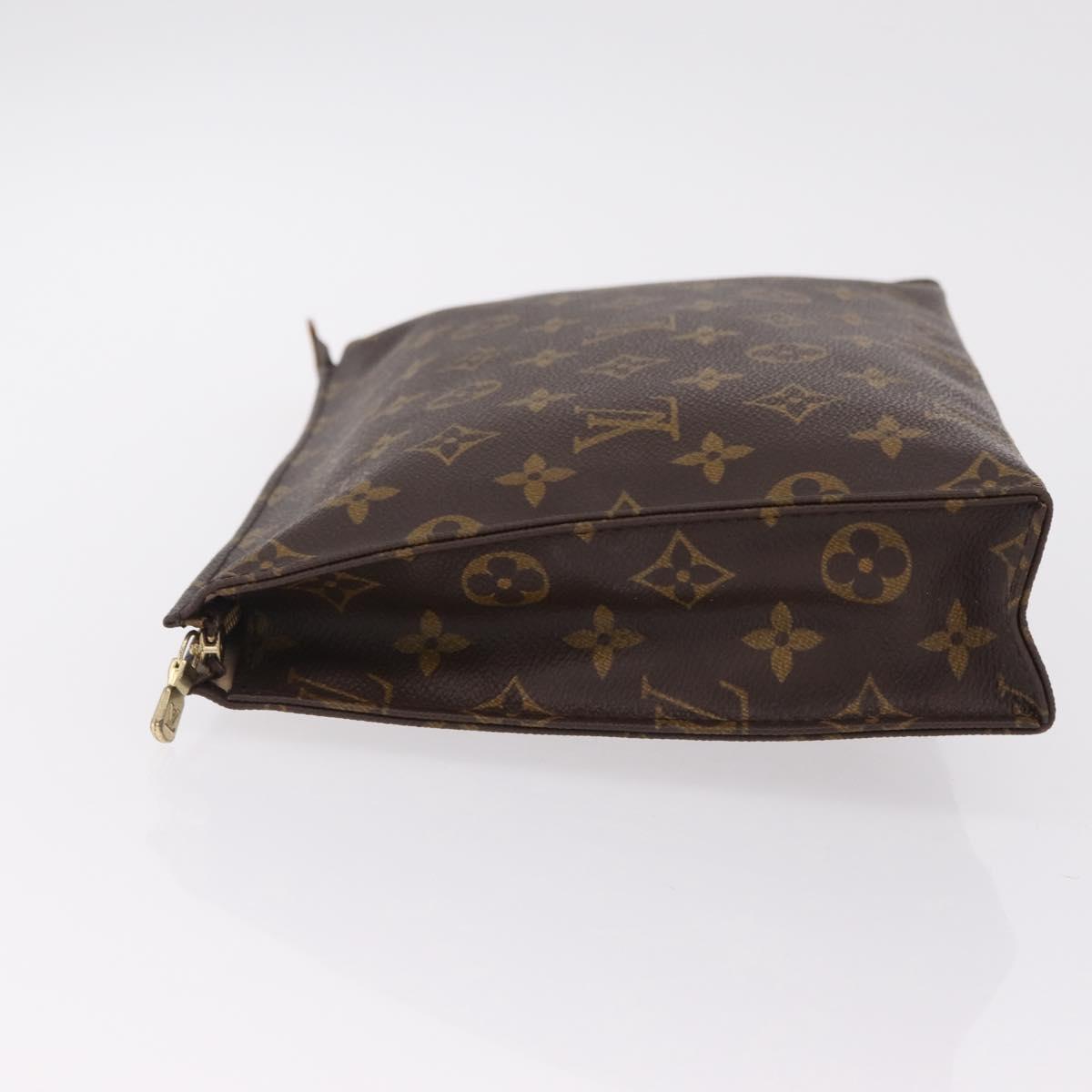 LOUIS VUITTON Monogram Poche Toilette 26 Pouch M47542 LV Auth ep16547A