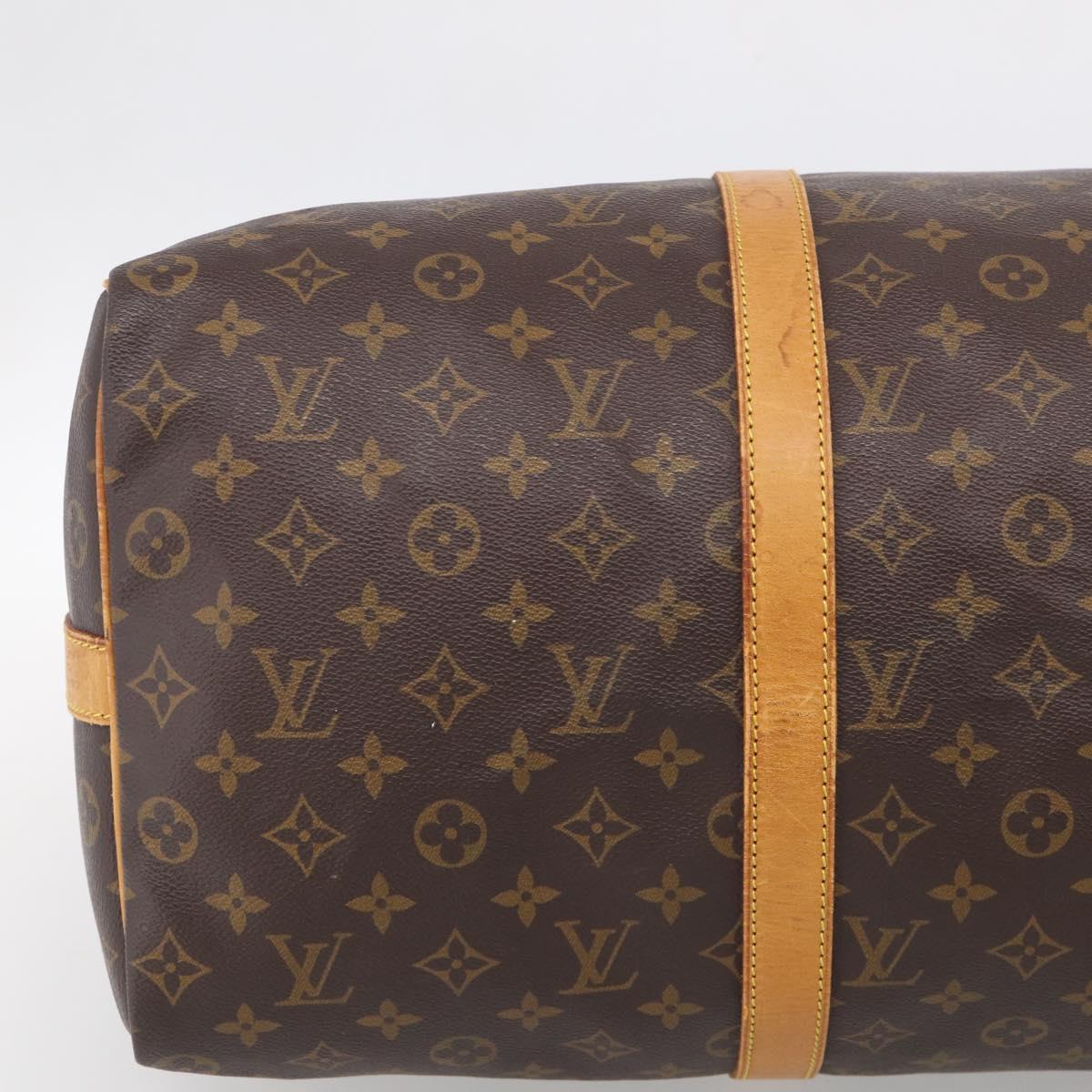 LOUIS VUITTON Monogram Keepall Bandouliere 50 Boston Bag M41416 LV Auth ep16549A
