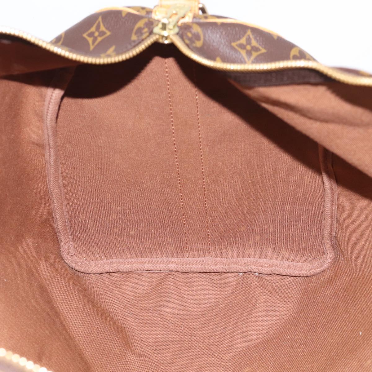 LOUIS VUITTON Monogram Keepall Bandouliere 50 Boston Bag M41416 LV Auth ep16549A