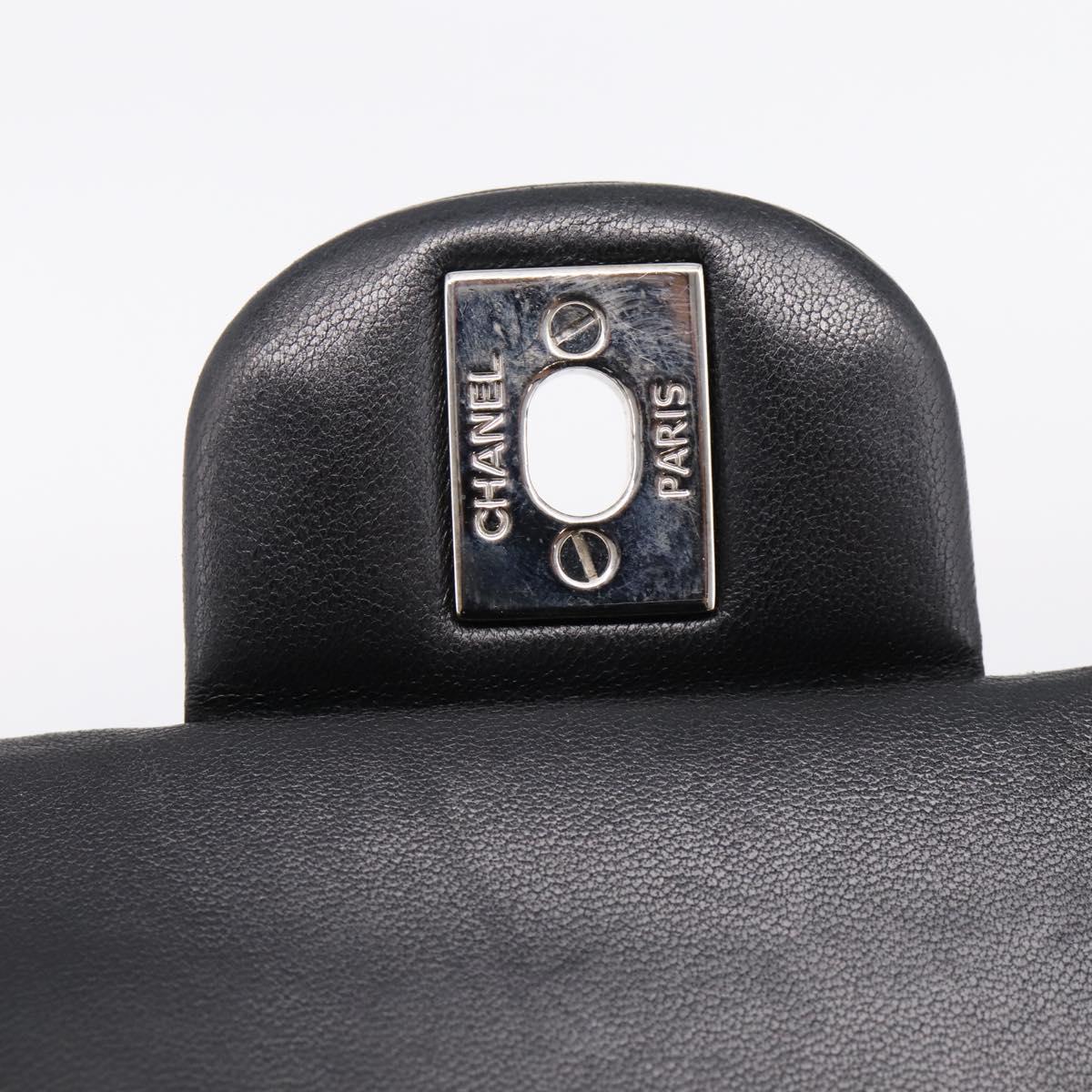 CHANEL Double Flap Chain Matelasse 25 Shoulder Bag Lamb Skin CC Auth ep16552SAM