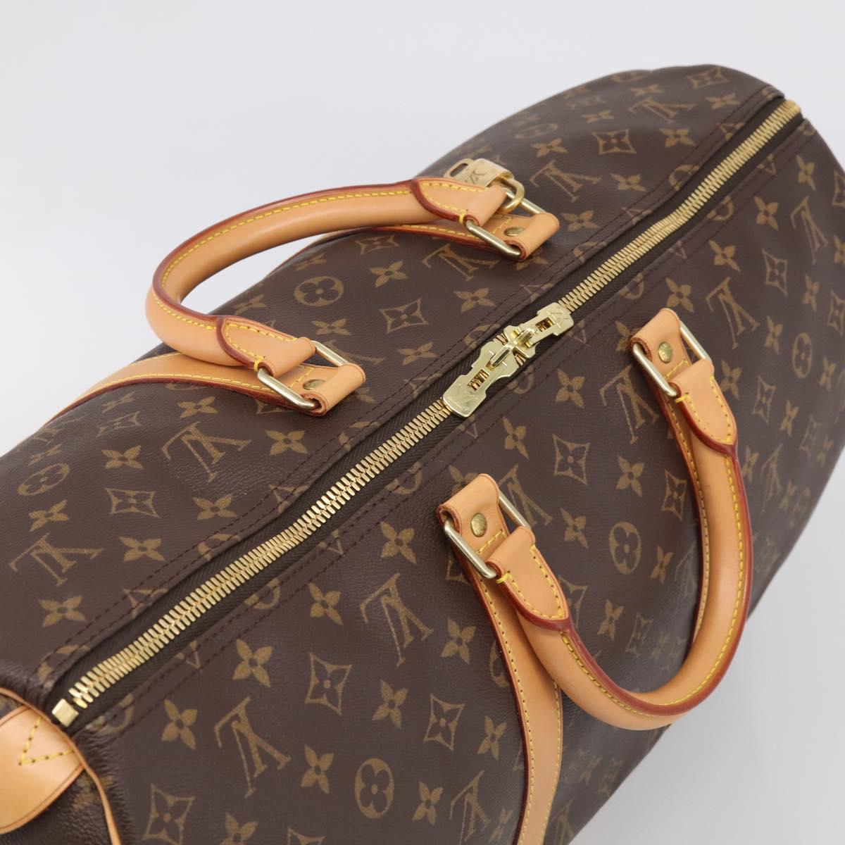 LOUIS VUITTON Monogram Keepall 50 Boston Bag M41426 LV Auth ep16558V