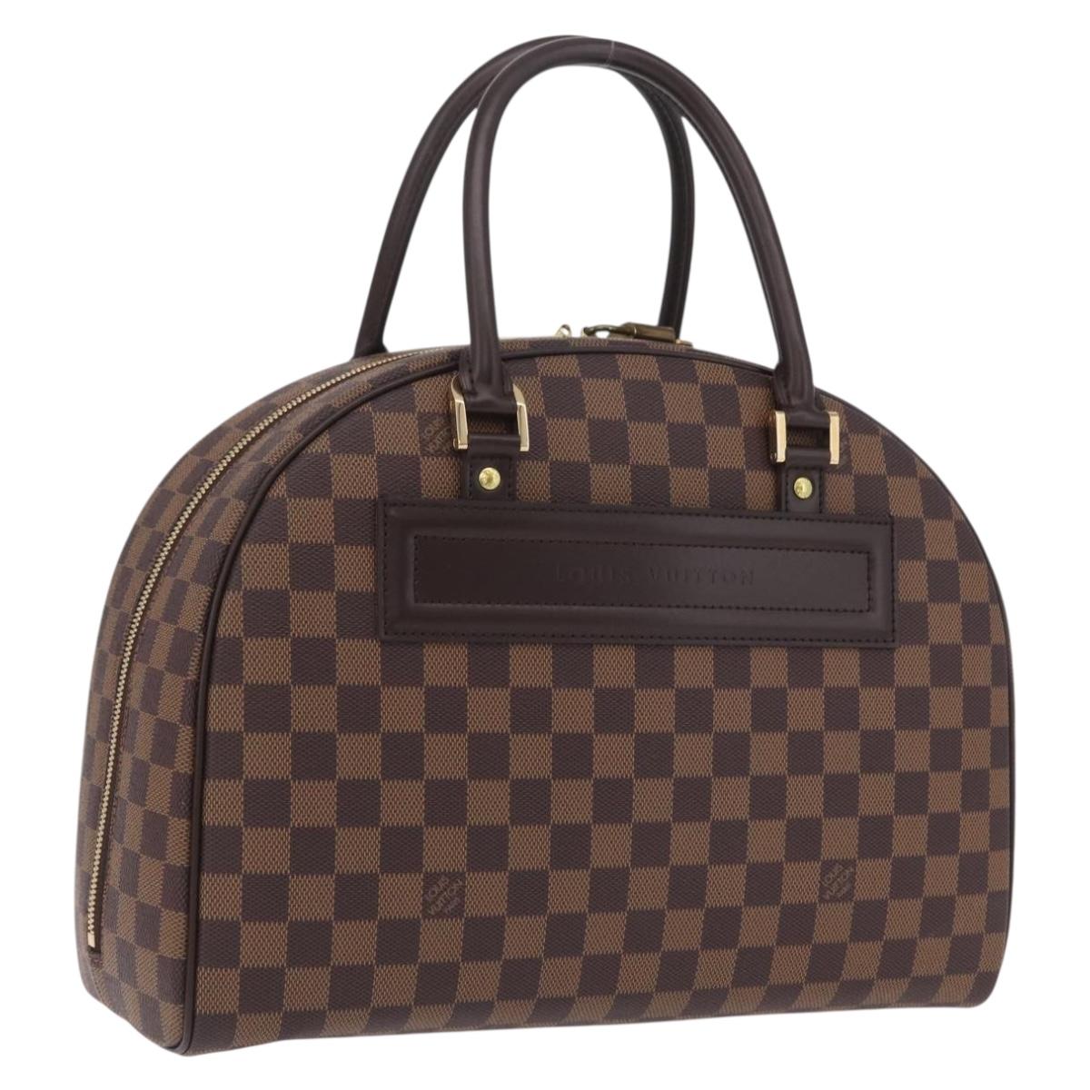 LOUIS VUITTON Damier Ebene Nolita Hand Bag N41455 LV Auth ep16568V