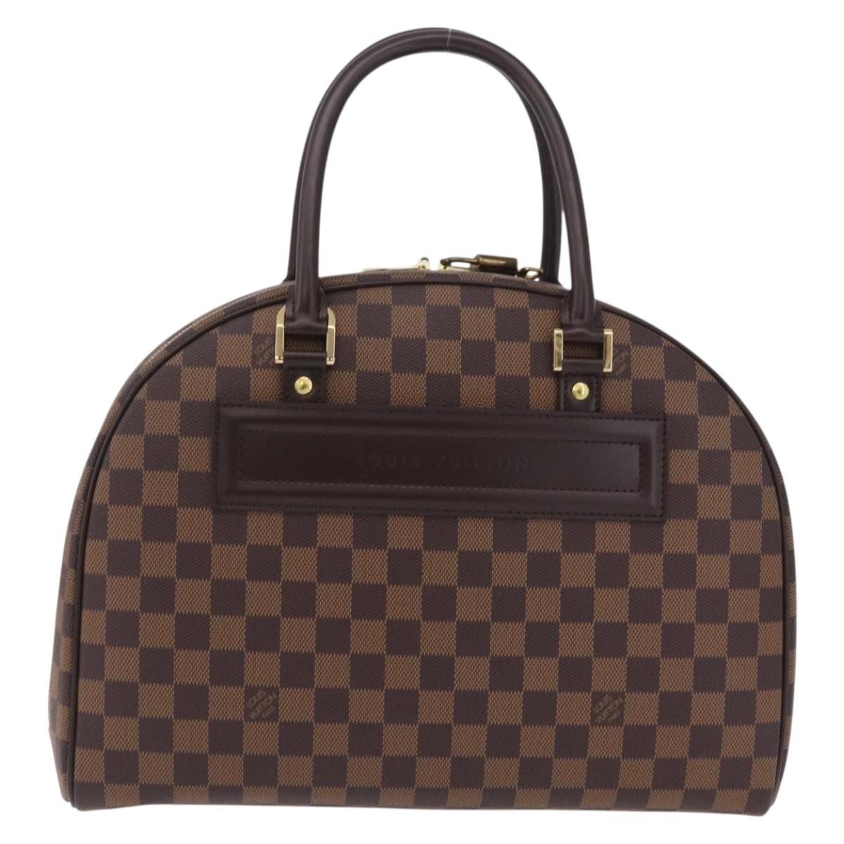 LOUIS VUITTON Damier Ebene Nolita Hand Bag N41455 LV Auth ep16568V