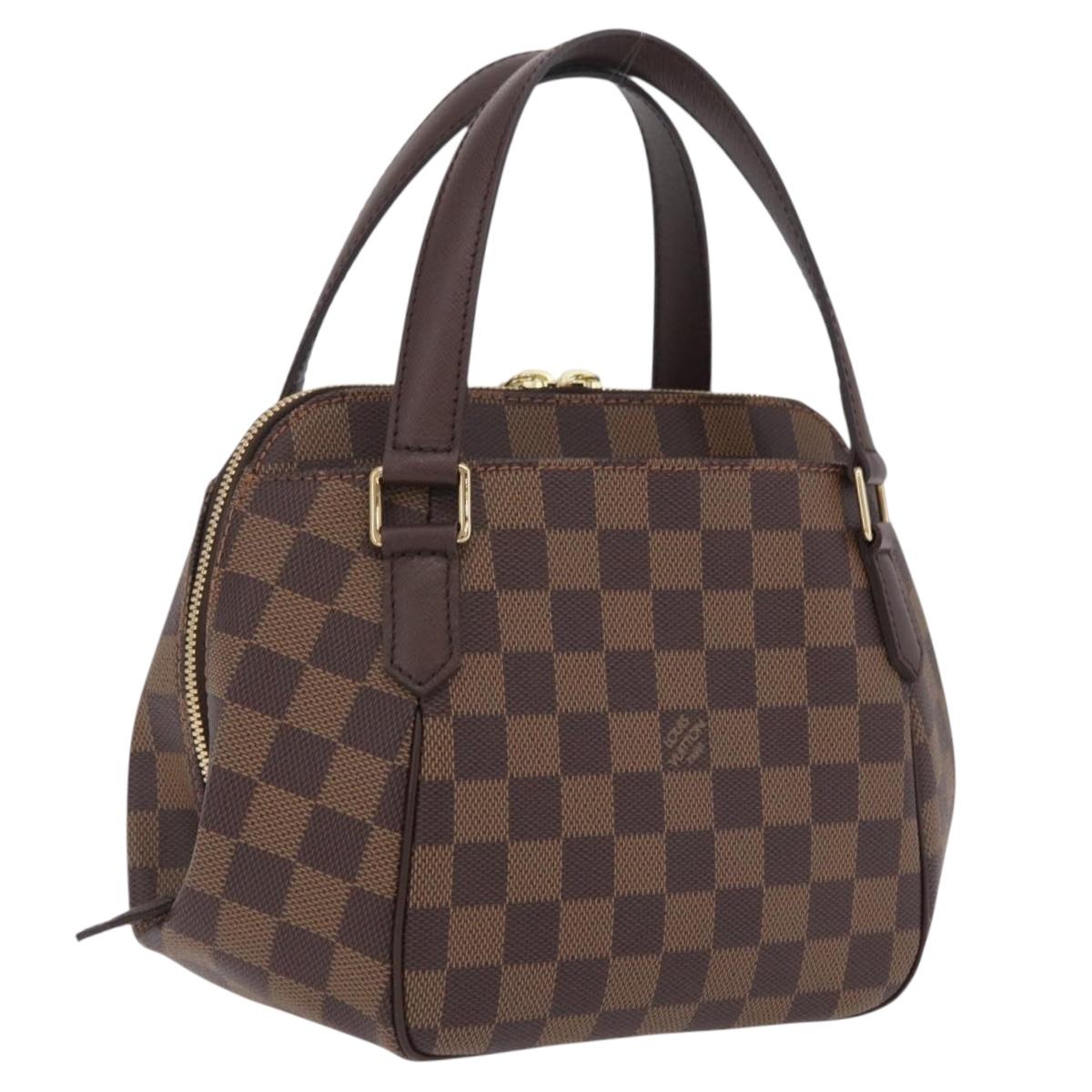 LOUIS VUITTON Damier Ebene Belem MM Hand Bag N51174 LV Auth ep16569V
