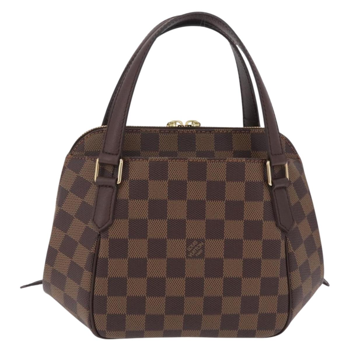 LOUIS VUITTON Damier Ebene Belem MM Hand Bag N51174 LV Auth ep16569V