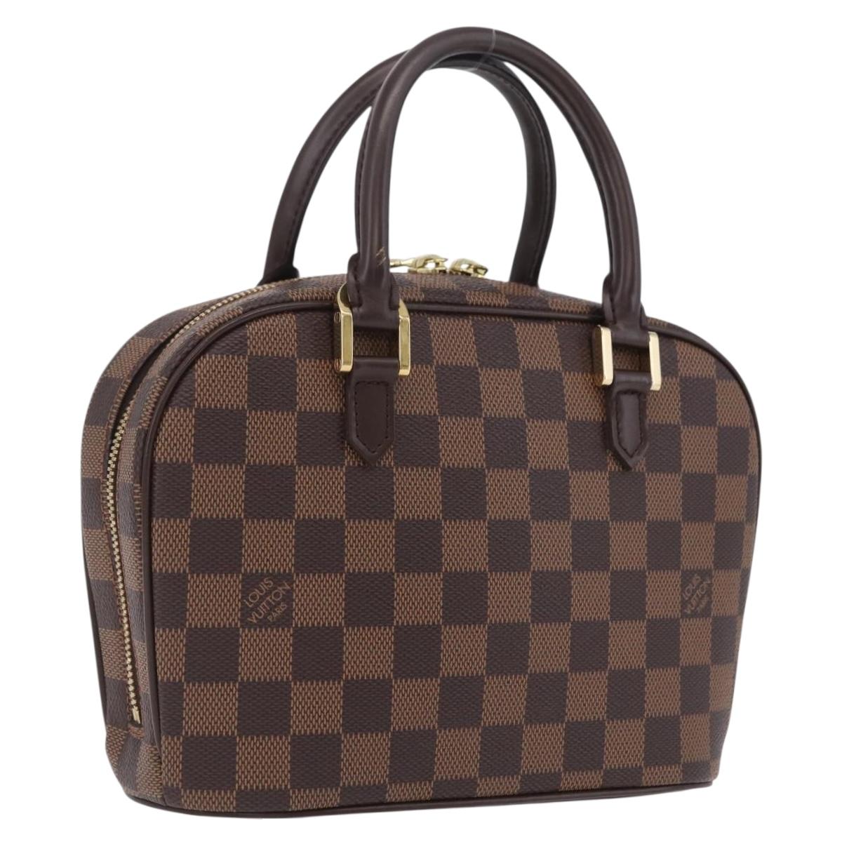 LOUIS VUITTON Damier Ebene Saria Mini Hand Bag N51286 LV Auth ep16570V