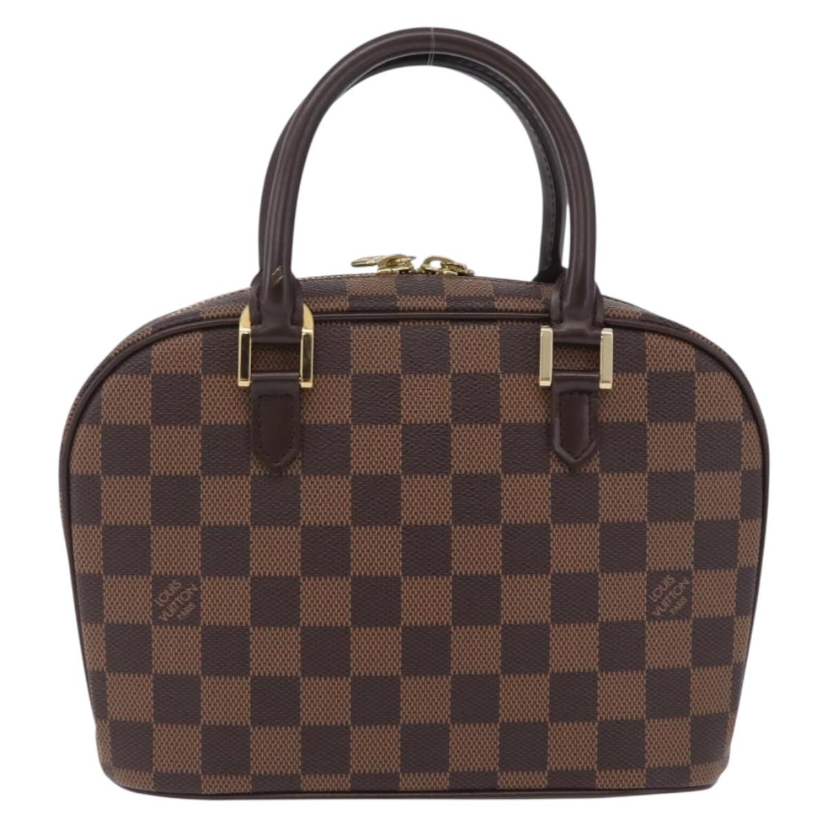 LOUIS VUITTON Damier Ebene Saria Mini Hand Bag N51286 LV Auth ep16570V