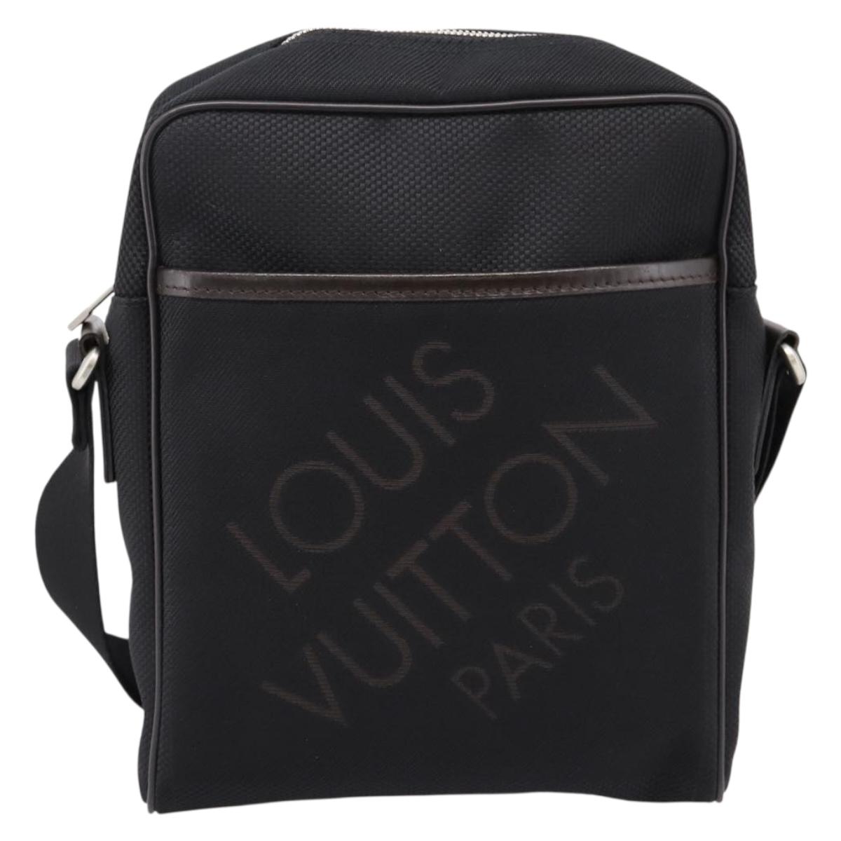 LOUIS VUITTON Damier Geant Sitadan NM Shoulder Bag Black M93223 LV Auth ep16575V
