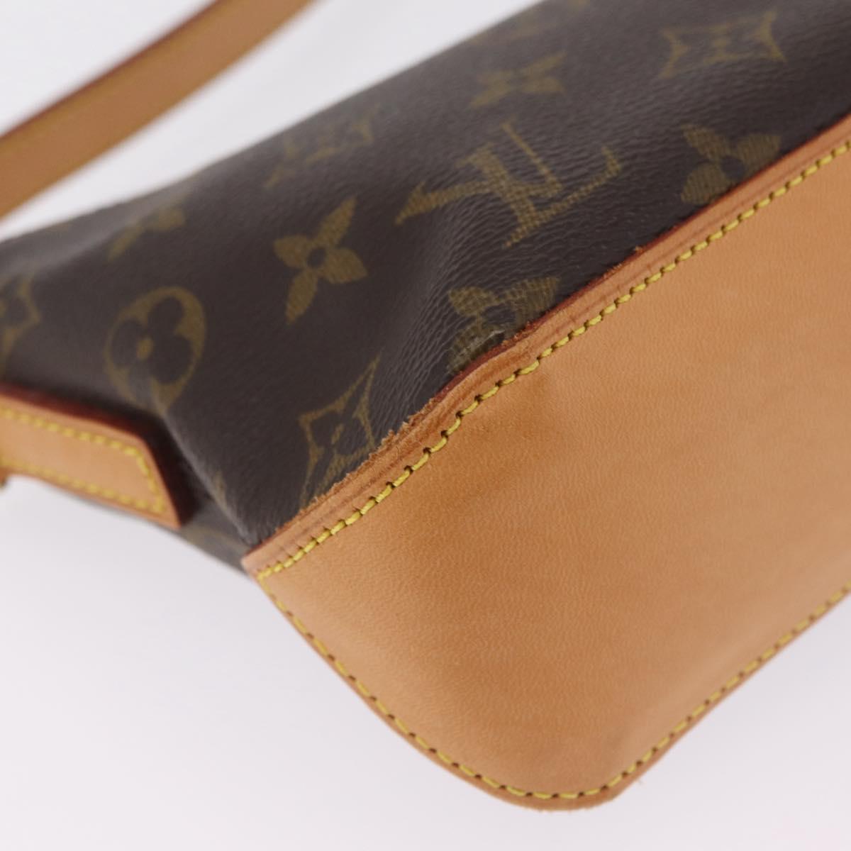 LOUIS VUITTON Monogram Trotteur Shoulder Bag M51240 LV Auth ep16577V