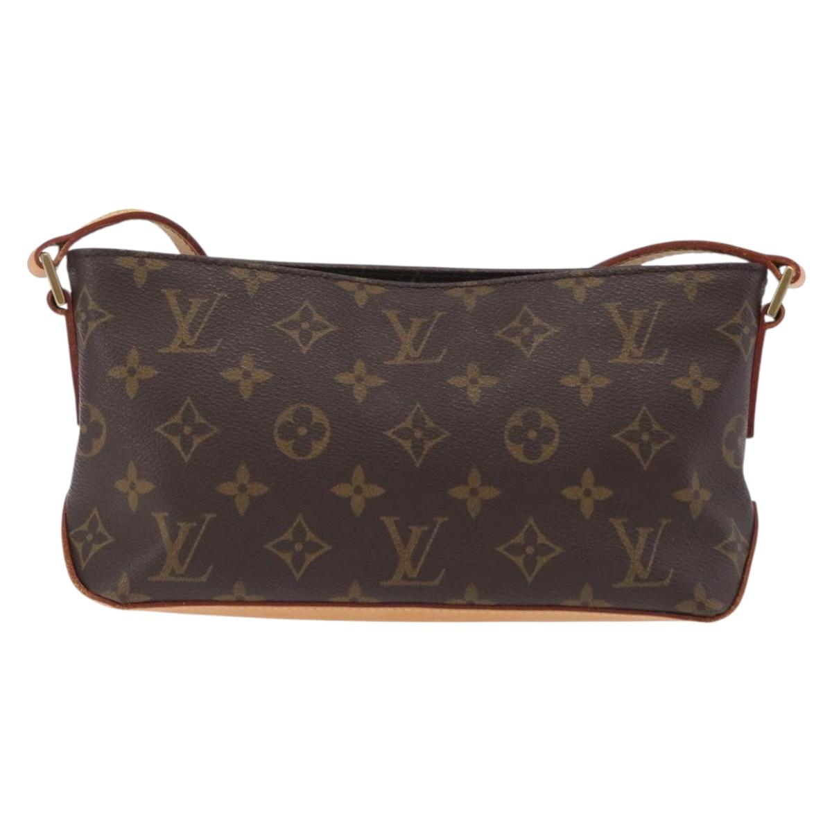 LOUIS VUITTON Monogram Trotteur Shoulder Bag M51240 LV Auth ep16577V