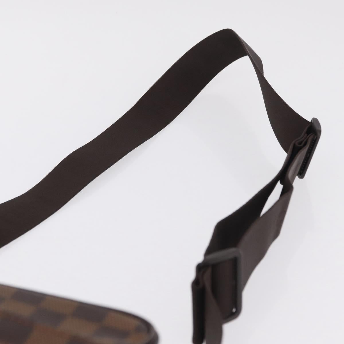 LOUIS VUITTON Damier Ebene Olaf PM Shoulder Bag N41442 LV Auth ep16581V
