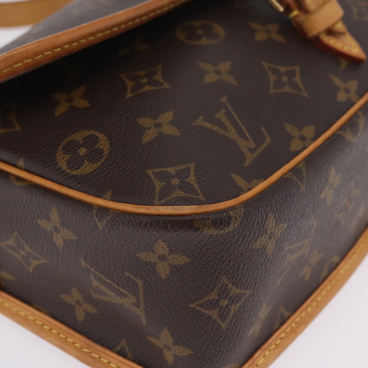 LOUIS VUITTON Monogram Sologne Shoulder Bag M42250 LV Auth ep16582A