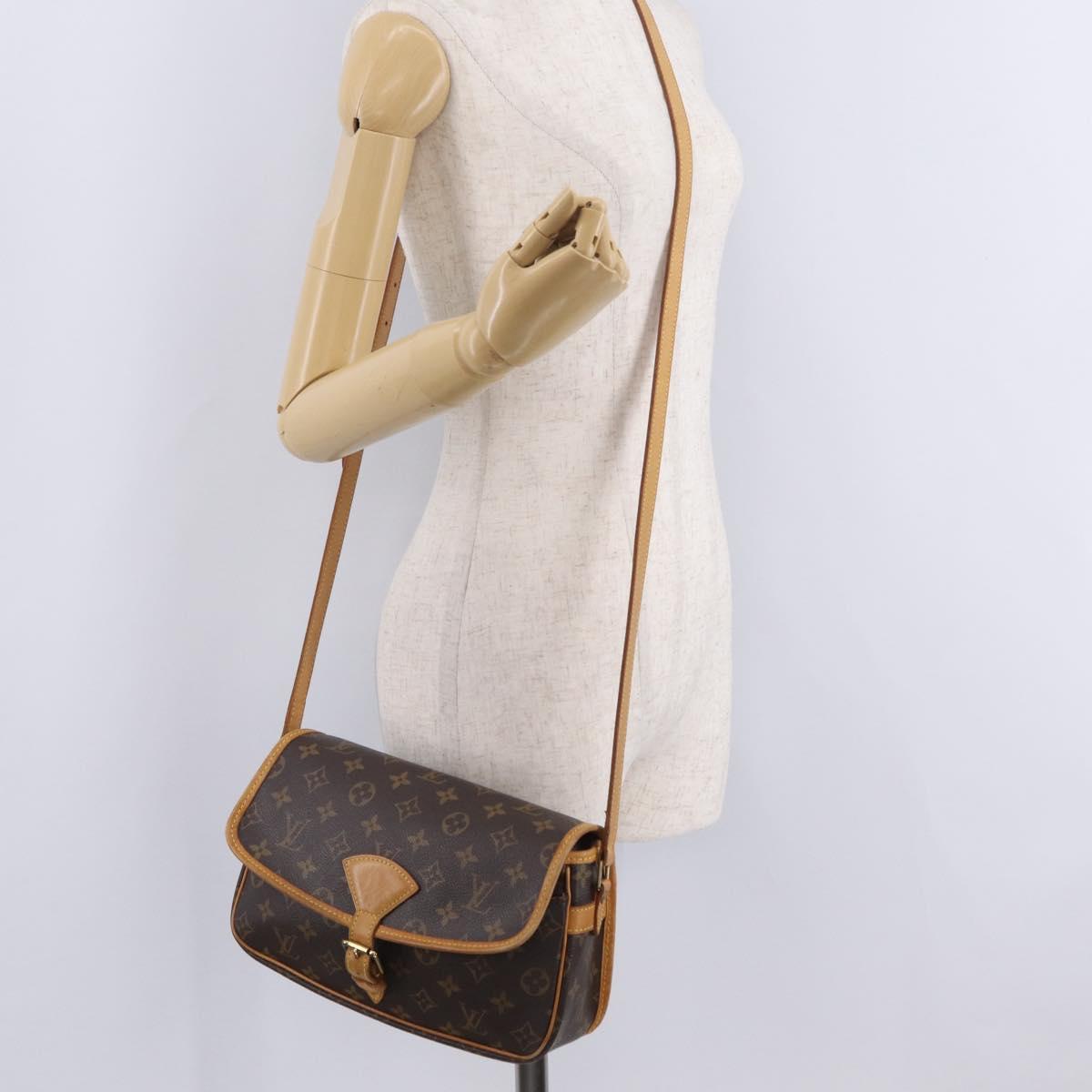 LOUIS VUITTON Monogram Sologne Shoulder Bag M42250 LV Auth ep16582A