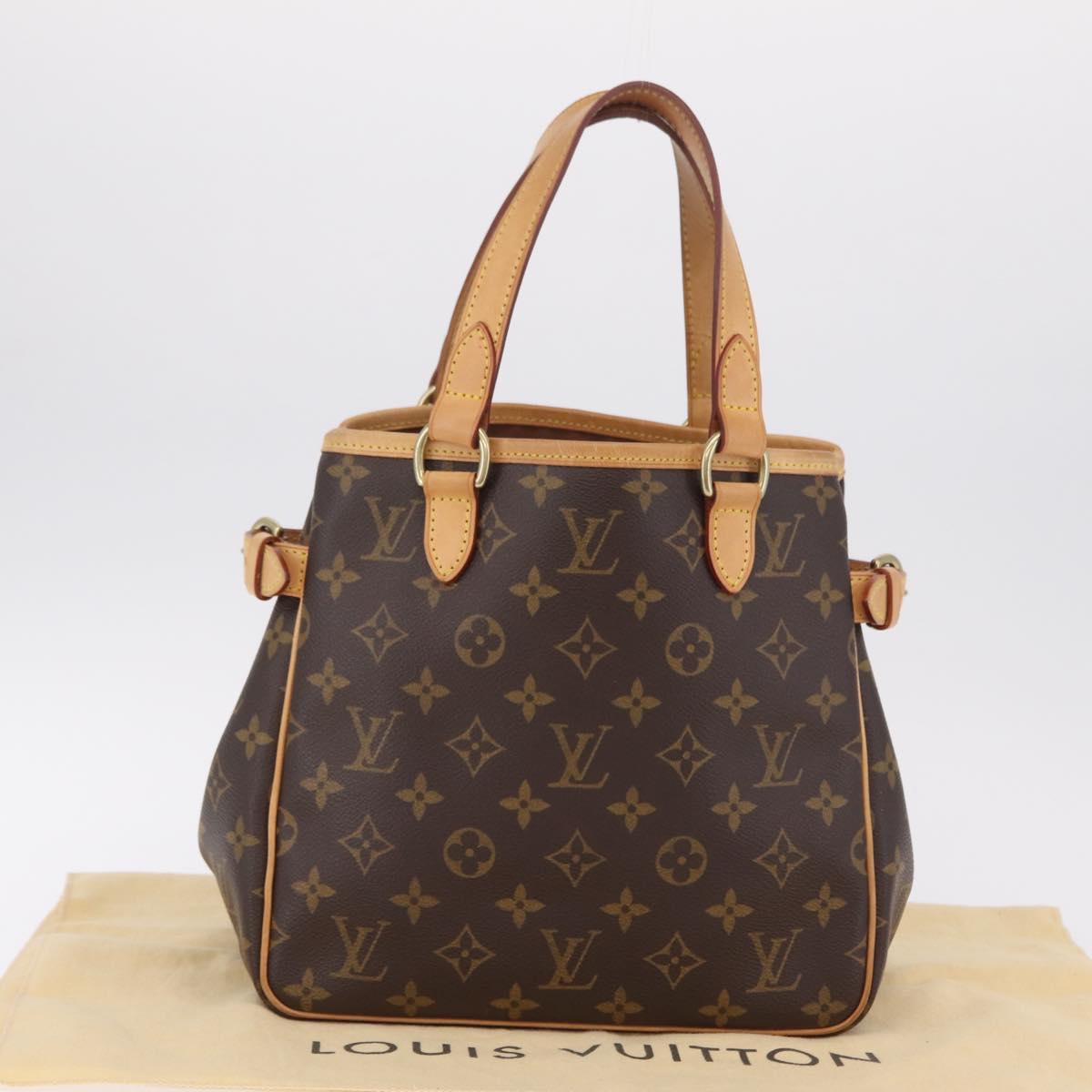 LOUIS VUITTON Monogram Batignolles Tote Bag M51156 LV Auth ep16583V