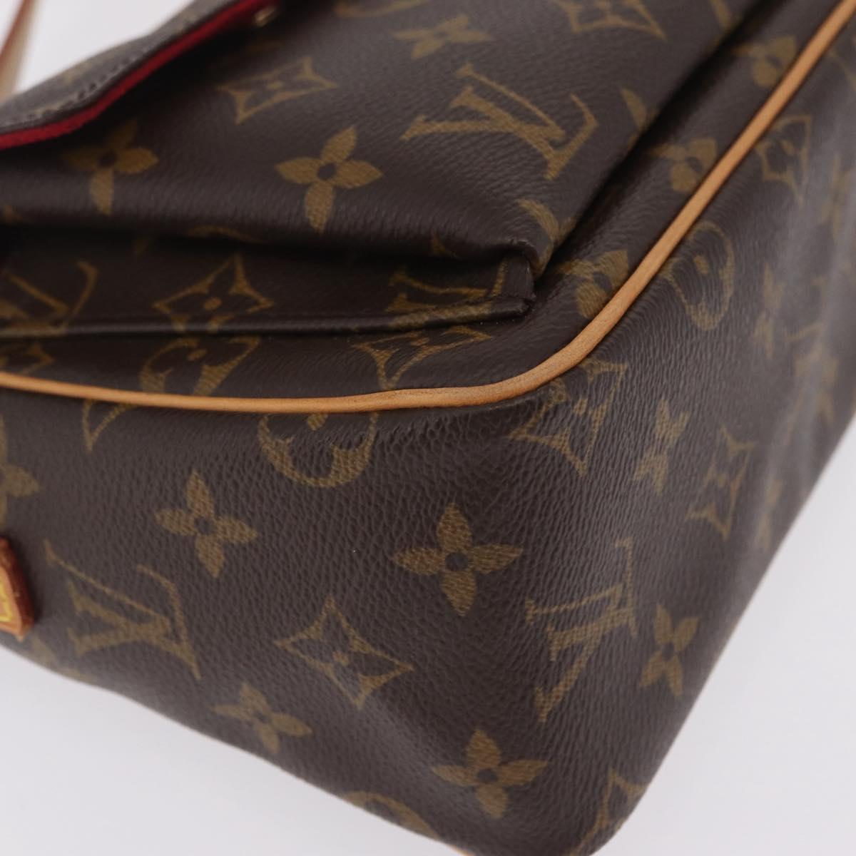 LOUIS VUITTON Monogram Viva Cite PM Shoulder Bag M51165 LV Auth ep16585V