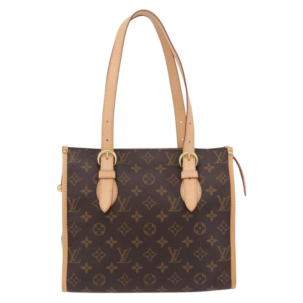 LOUIS VUITTON Monogram Popincourt Haut Tote Bag M40007 LV Auth ep16595SAV