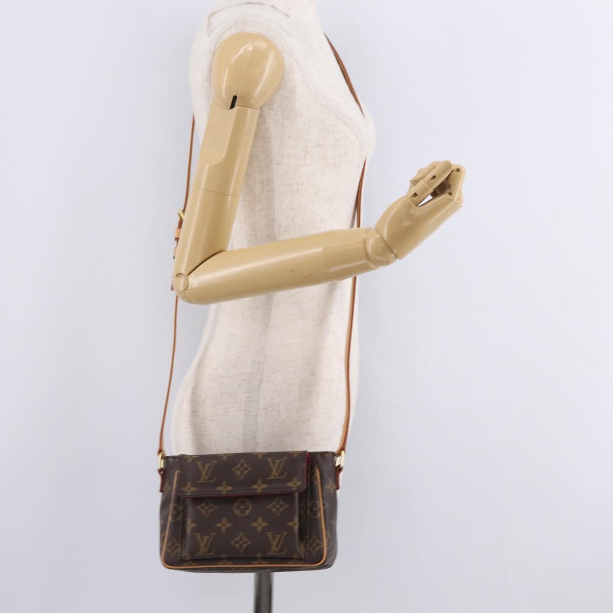 LOUIS VUITTON Monogram Viva Cite PM Shoulder Bag M51165 LV Auth ep16602V