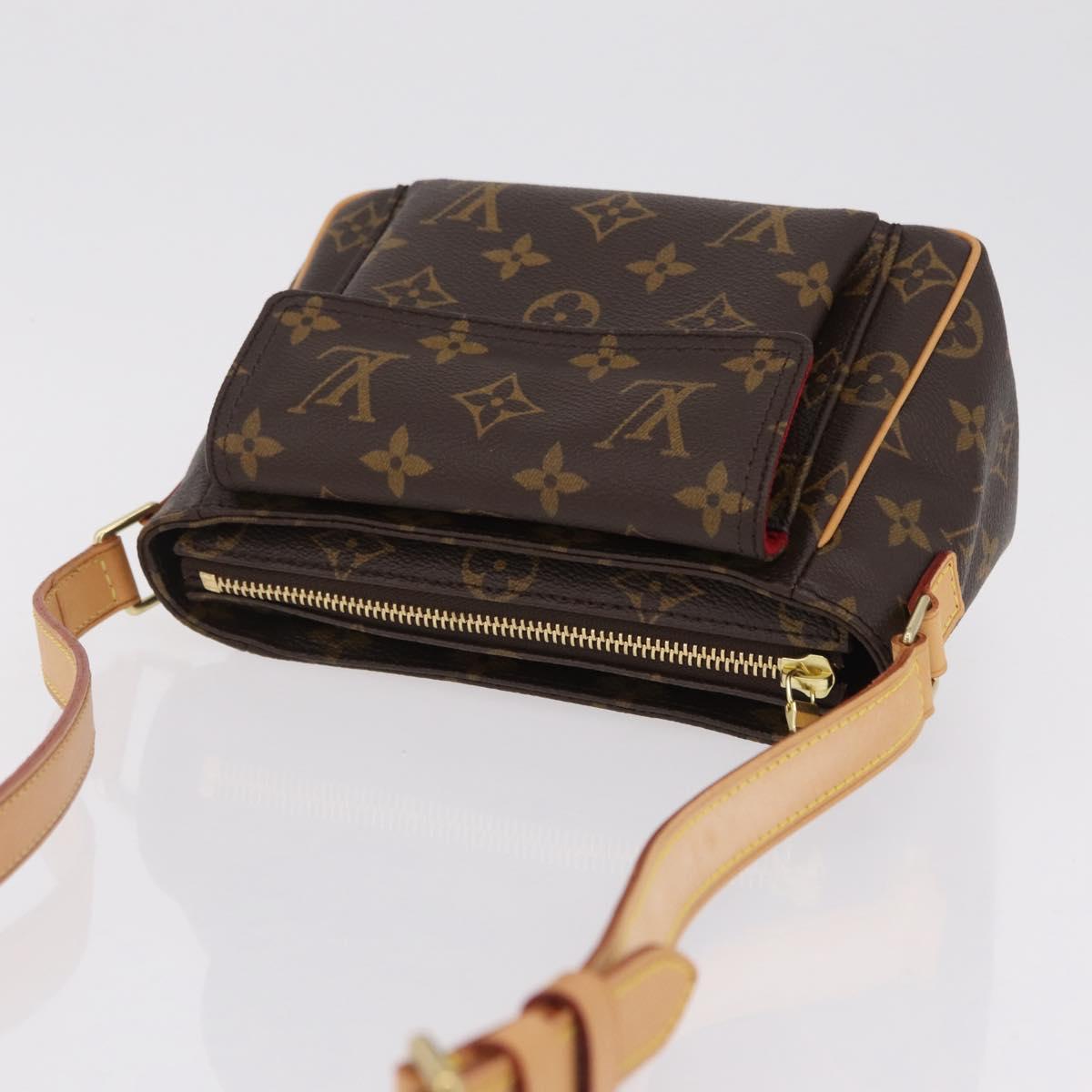 LOUIS VUITTON Monogram Viva Cite PM Shoulder Bag M51165 LV Auth ep16602V