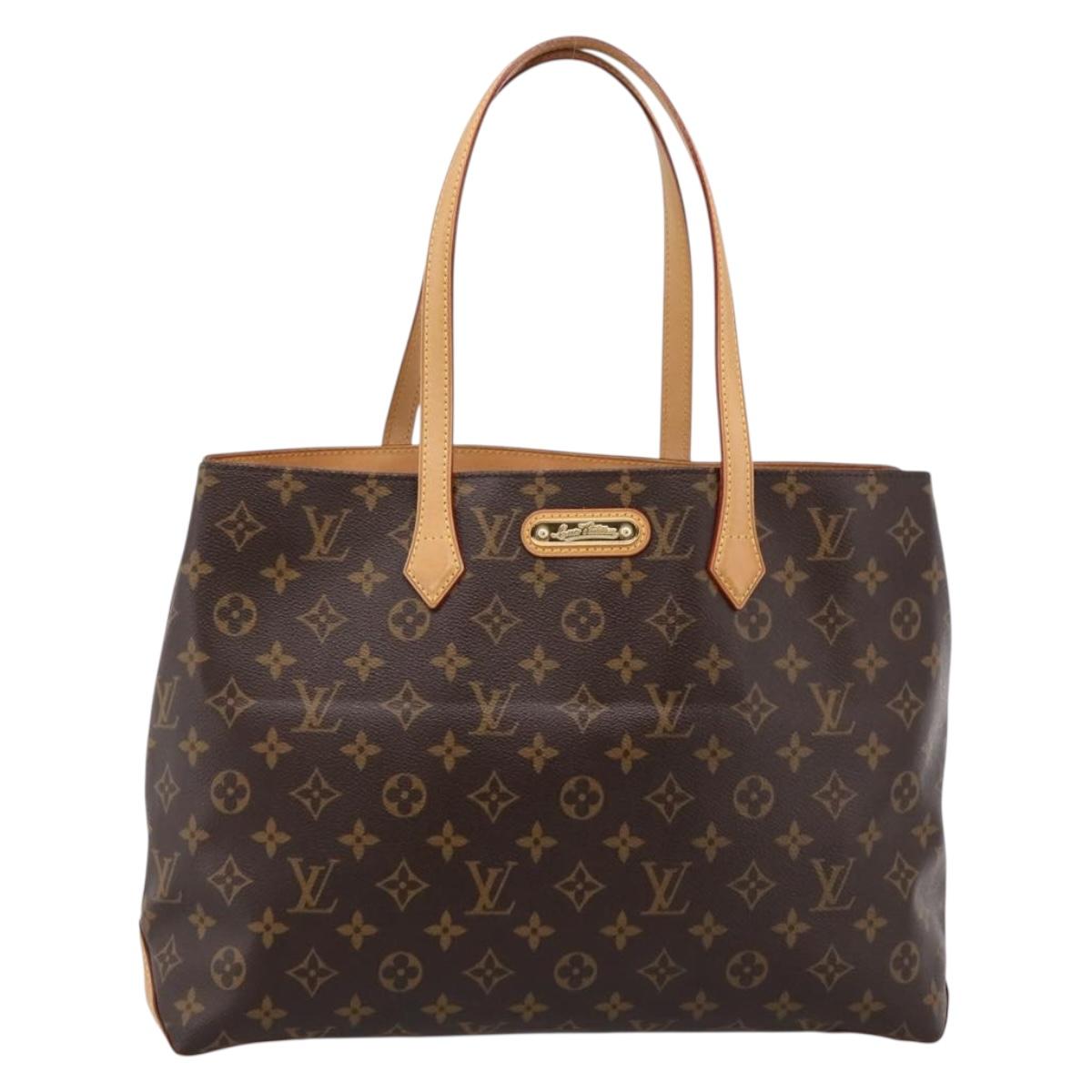 LOUIS VUITTON Monogram Wilshire MM Hand Bag M45644 LV Auth ep16608V