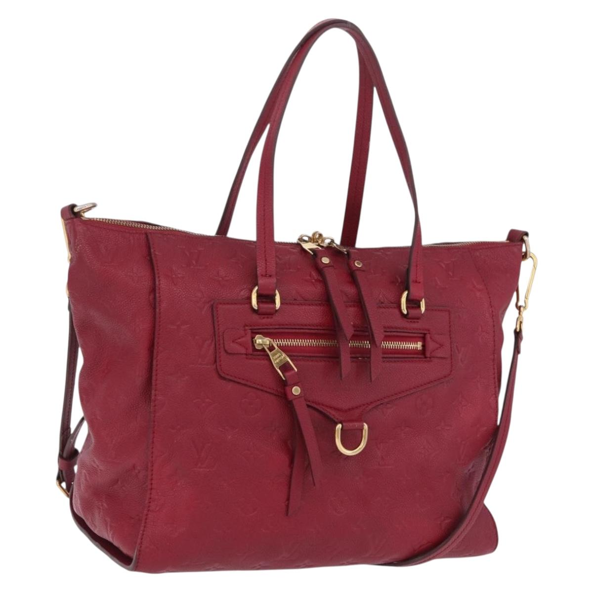 LOUIS VUITTON Monogram Empreinte Lumineuse PM Bag Jaipur M94271 Auth ep16610V
