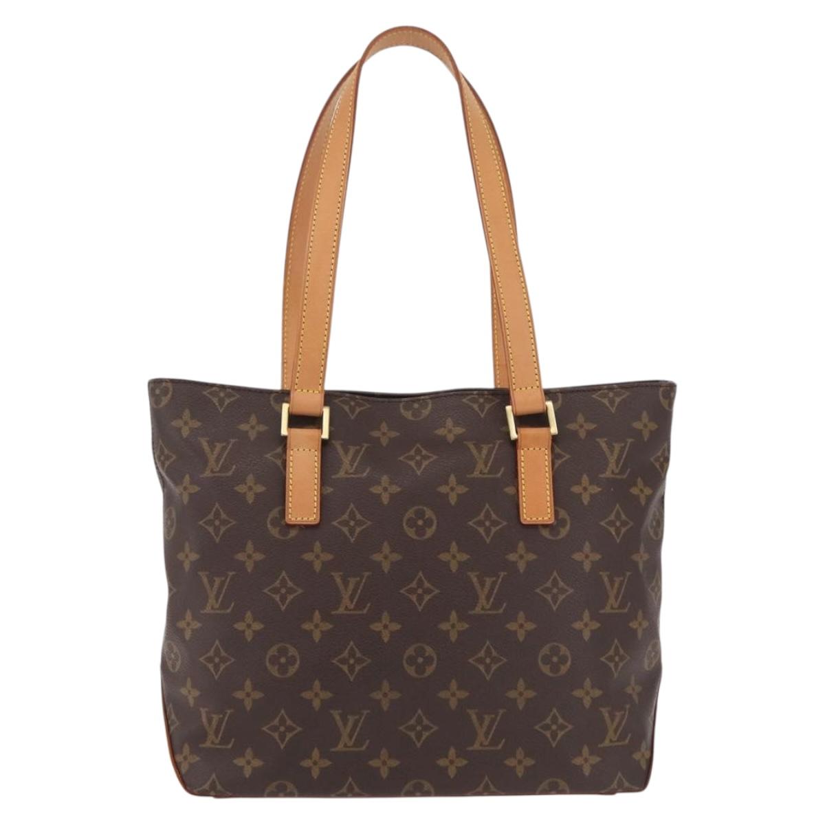 LOUIS VUITTON Monogram Cabas Piano Tote Bag M51148 LV Auth ep16612SAV