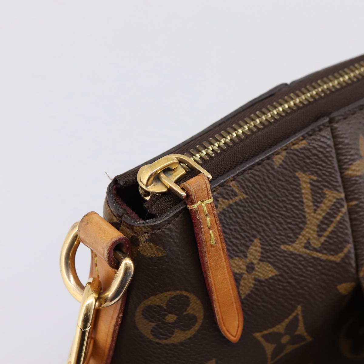 LOUIS VUITTON Monogram Turen MM Hand Bag M48814 LV Auth ep16623A