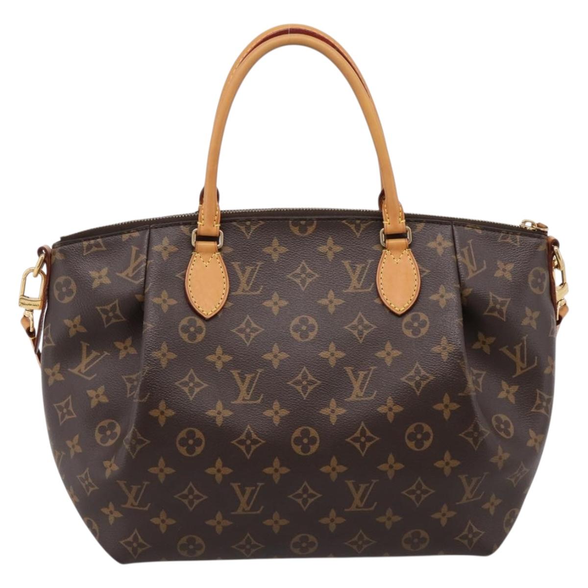 LOUIS VUITTON Monogram Turen MM Hand Bag M48814 LV Auth ep16623A