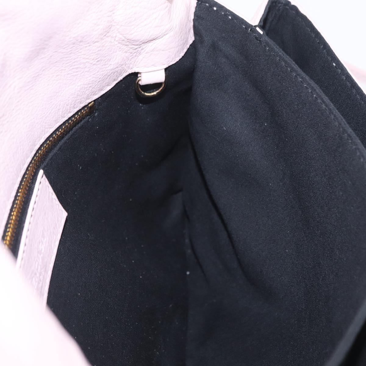 Balenciaga Giant Envelope Shoulder Bag Leather Pink Gold 327079 Auth ep16635M